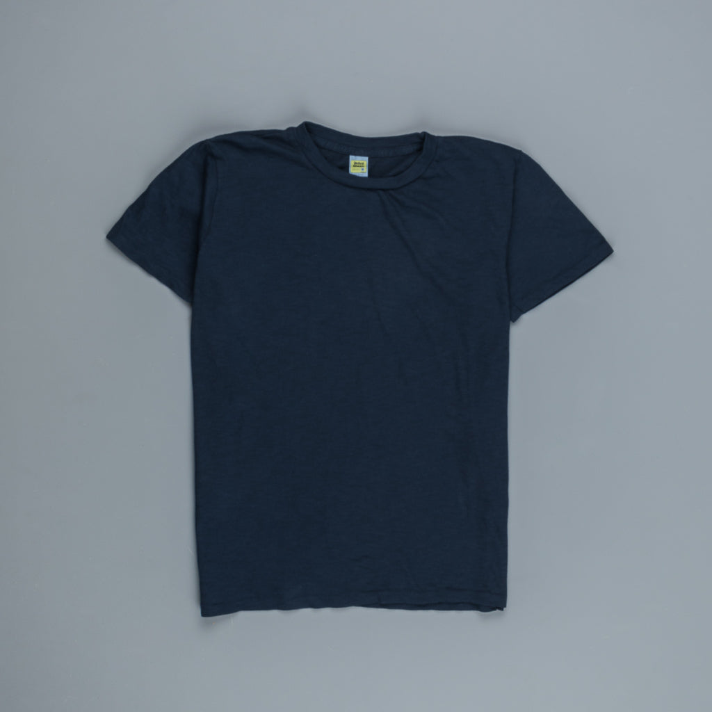 Velva Sheen Roll Tee in Navy