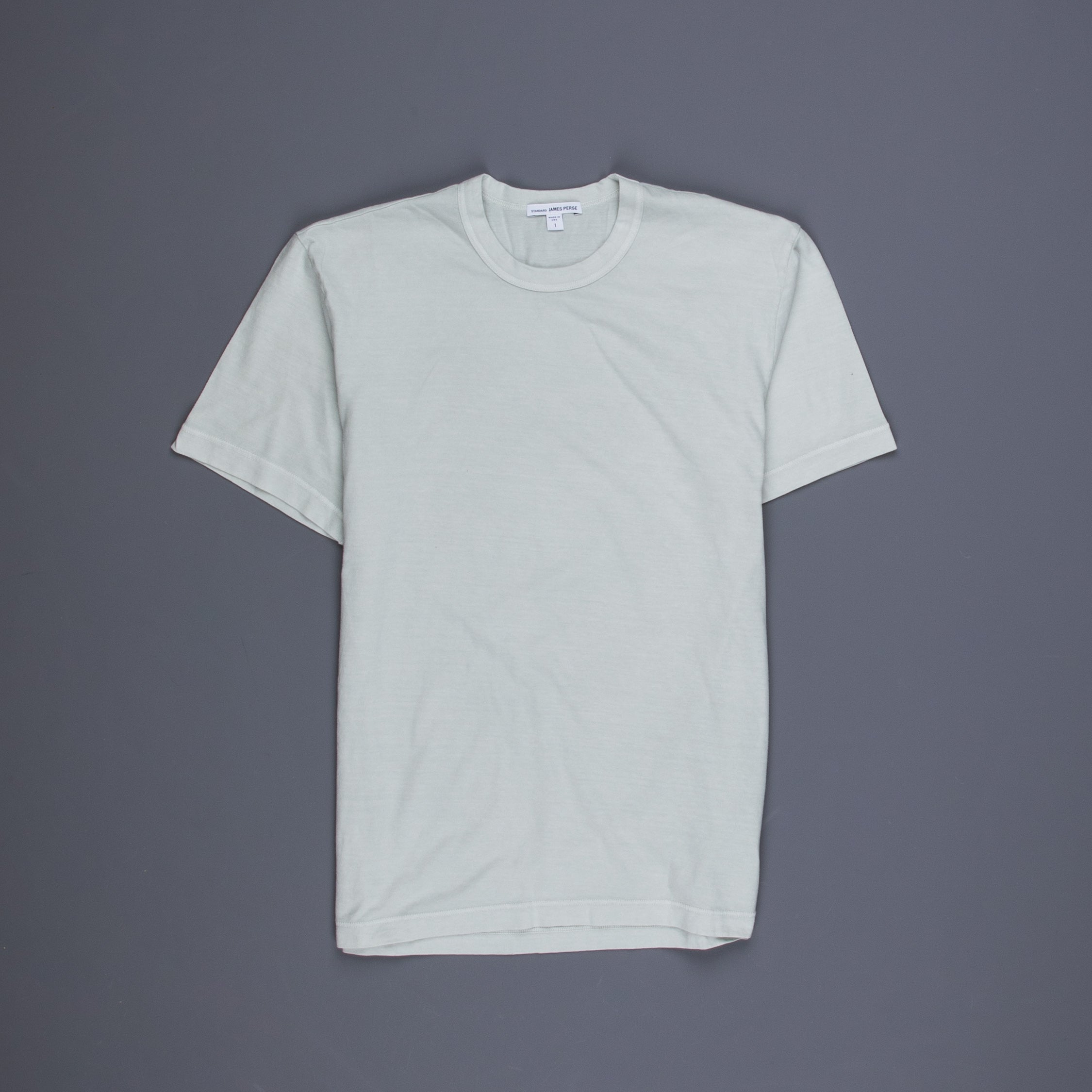 James Perse Crew Neck Tee Celery Pigment