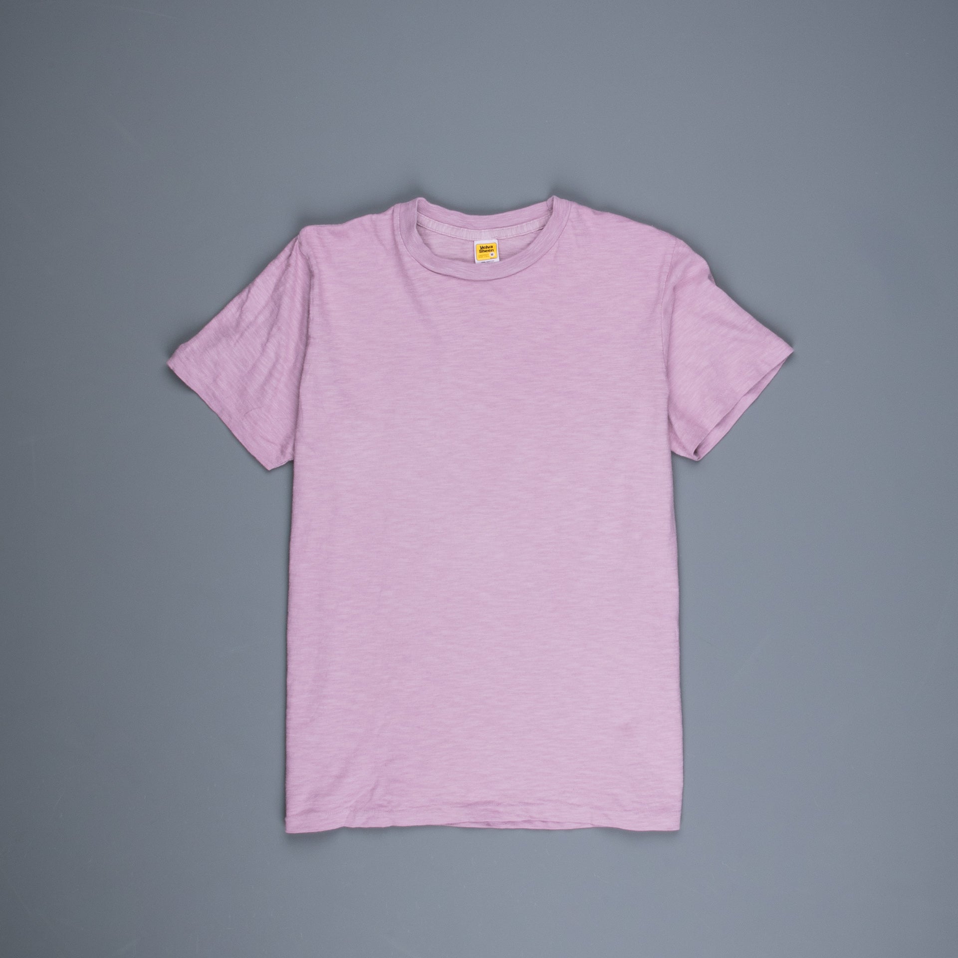 Velva Sheen Roll Tee in Mauve