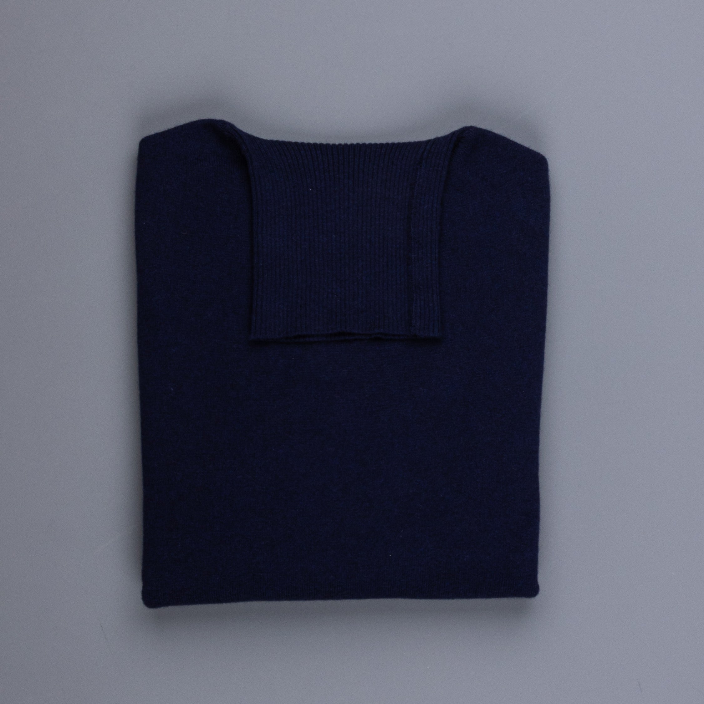 William Lockie x Frans Boone Rob Cashmere Roll-Neck Blackberry