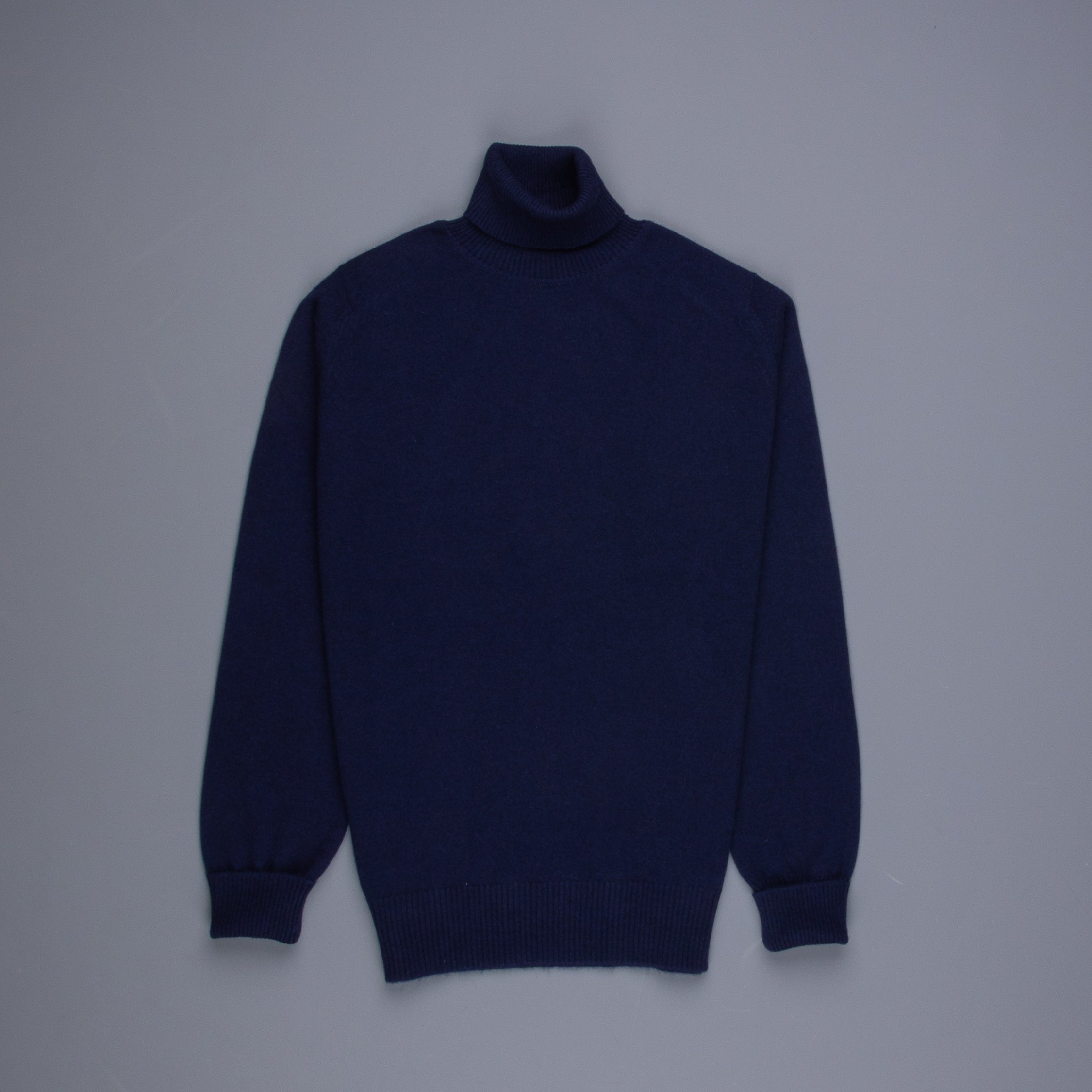 William Lockie x Frans Boone Rob Cashmere Roll-Neck Blackberry