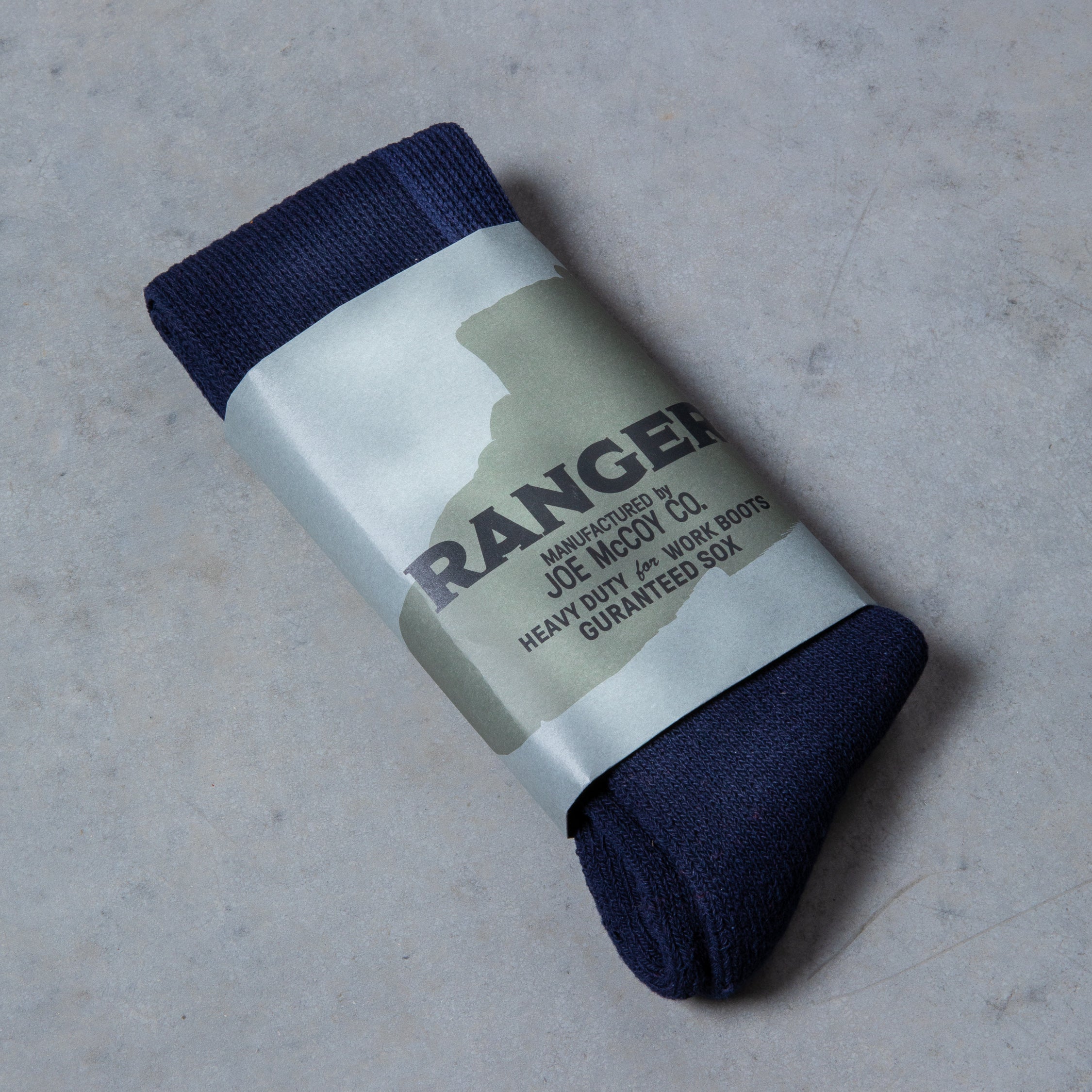 The Real McCoy's Boot Socks 'Ranger' Navy