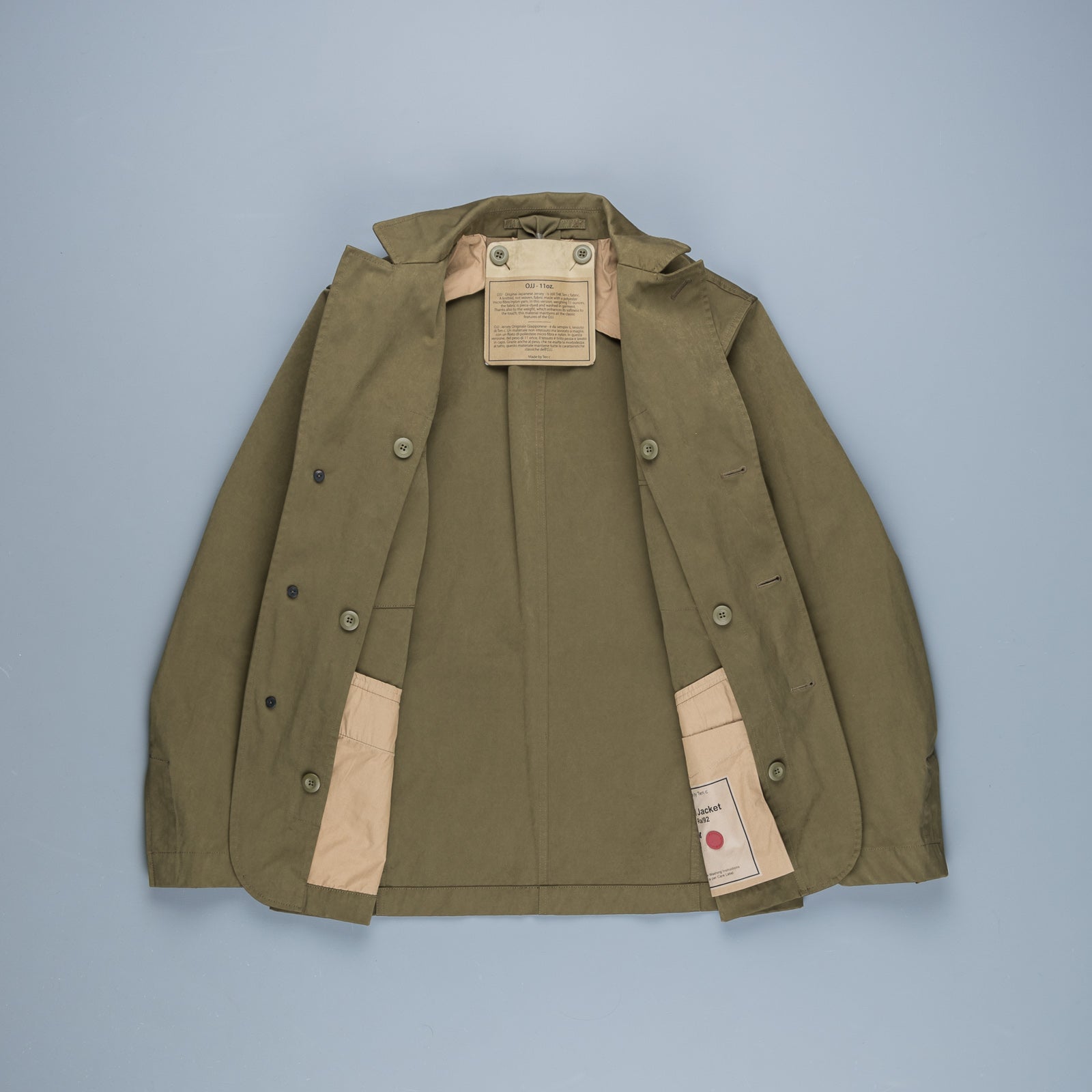 Ten C Drill Jacket Olive