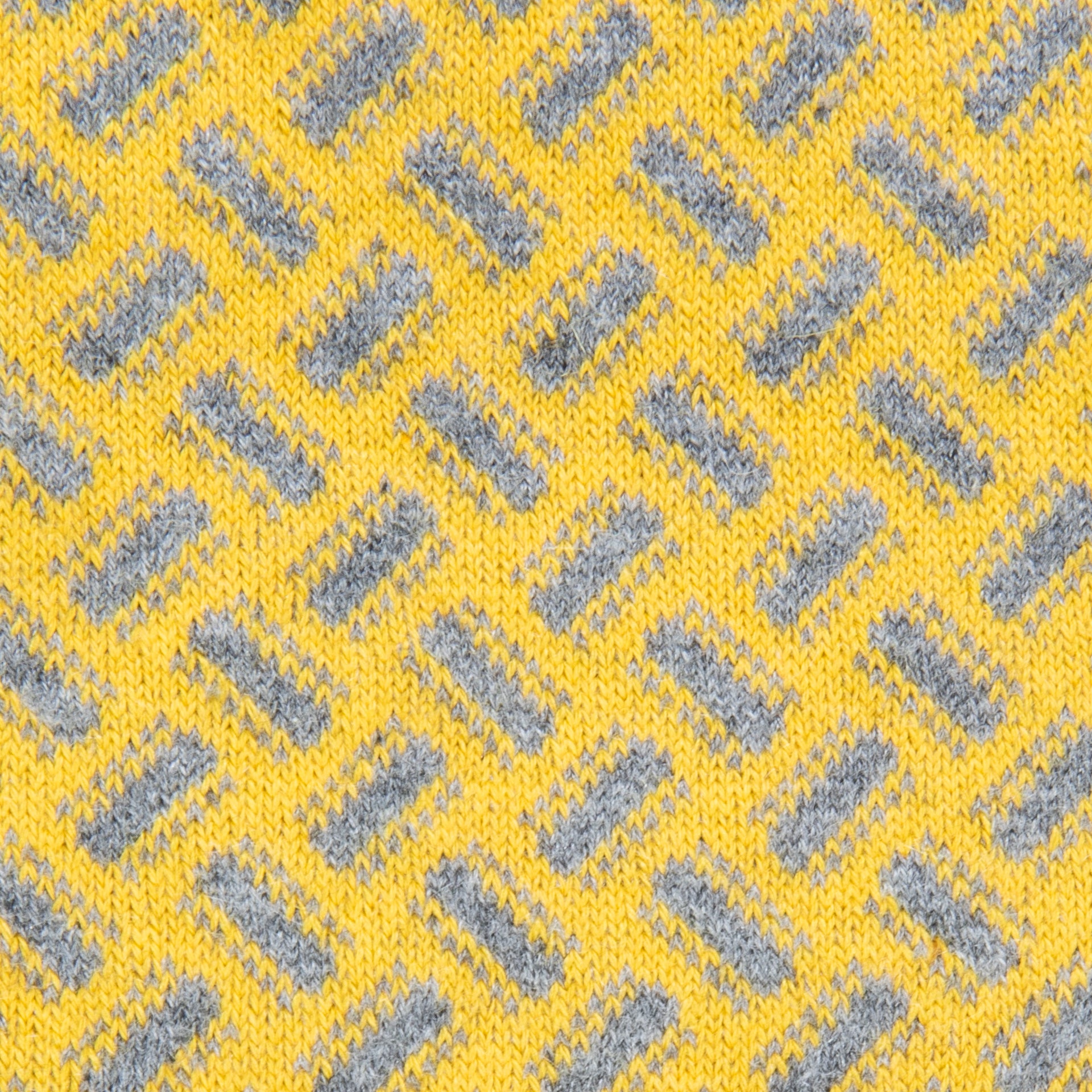 Drumohr Calza Biscottino Yellow and Grey