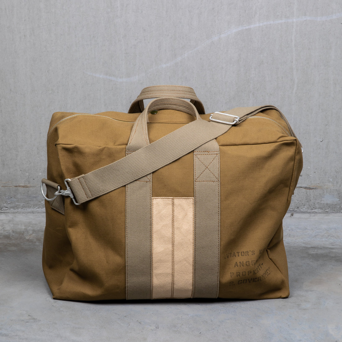 ザリアルマッコイズ AVIATOR´S KIT BAG 6505-1-