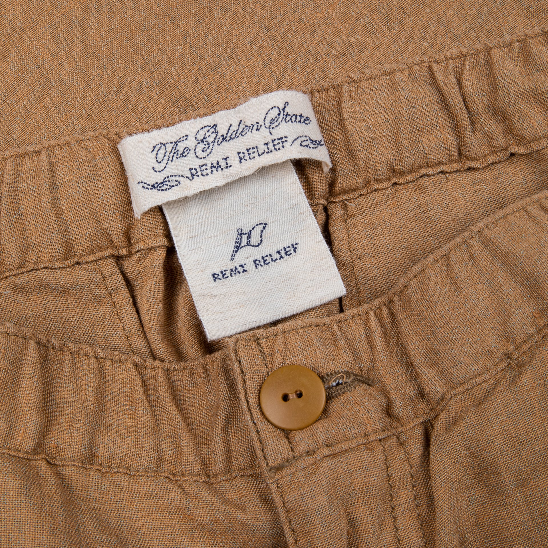 Remi Relief Wonder Linen Easy shorts 25X Khaki Beige