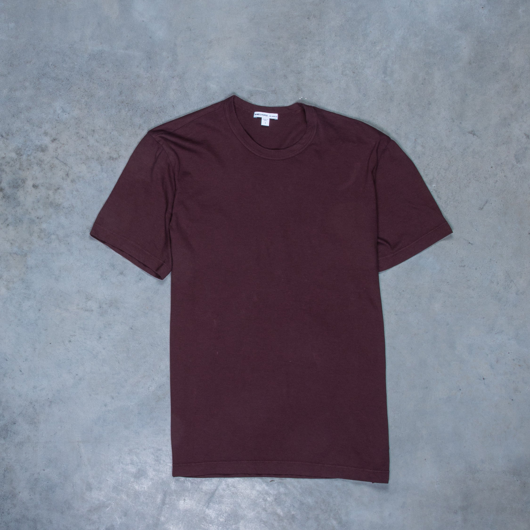 James Perse Crew Neck Tee Dahlia