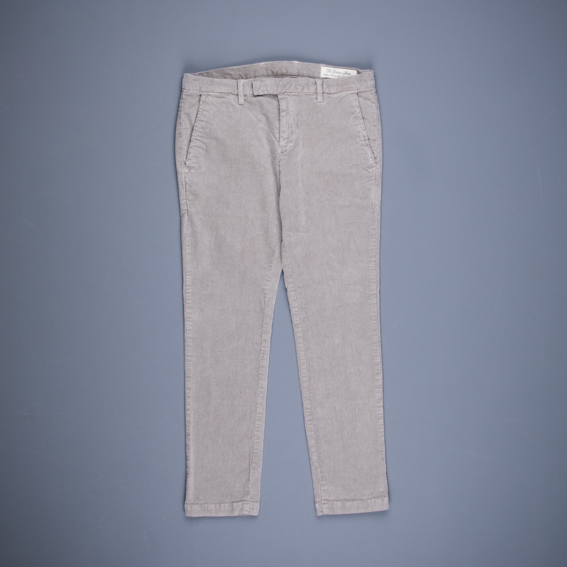 Remi Relief Corduroy stretch pants light gray