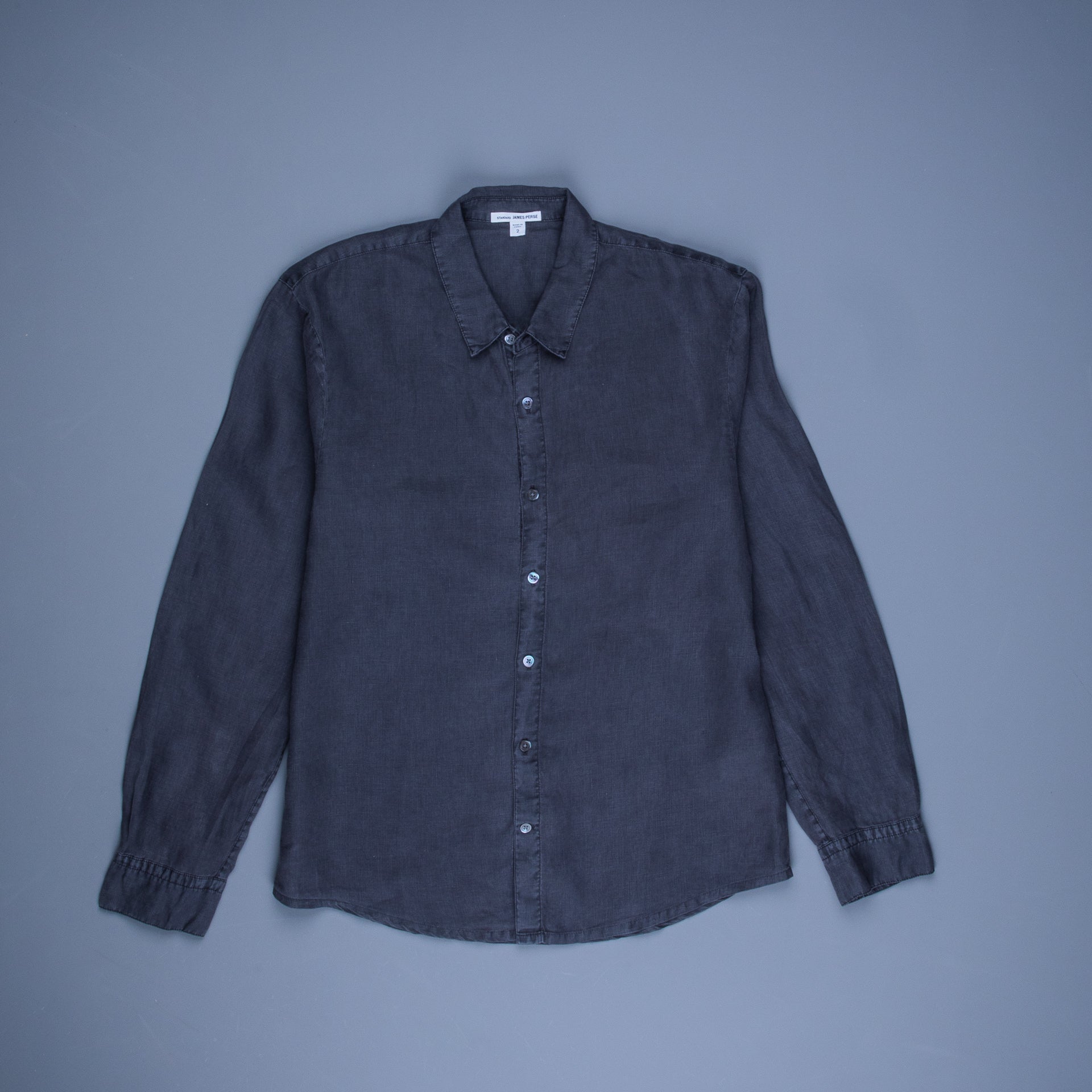 James Perse Classic Linen shirt Magma