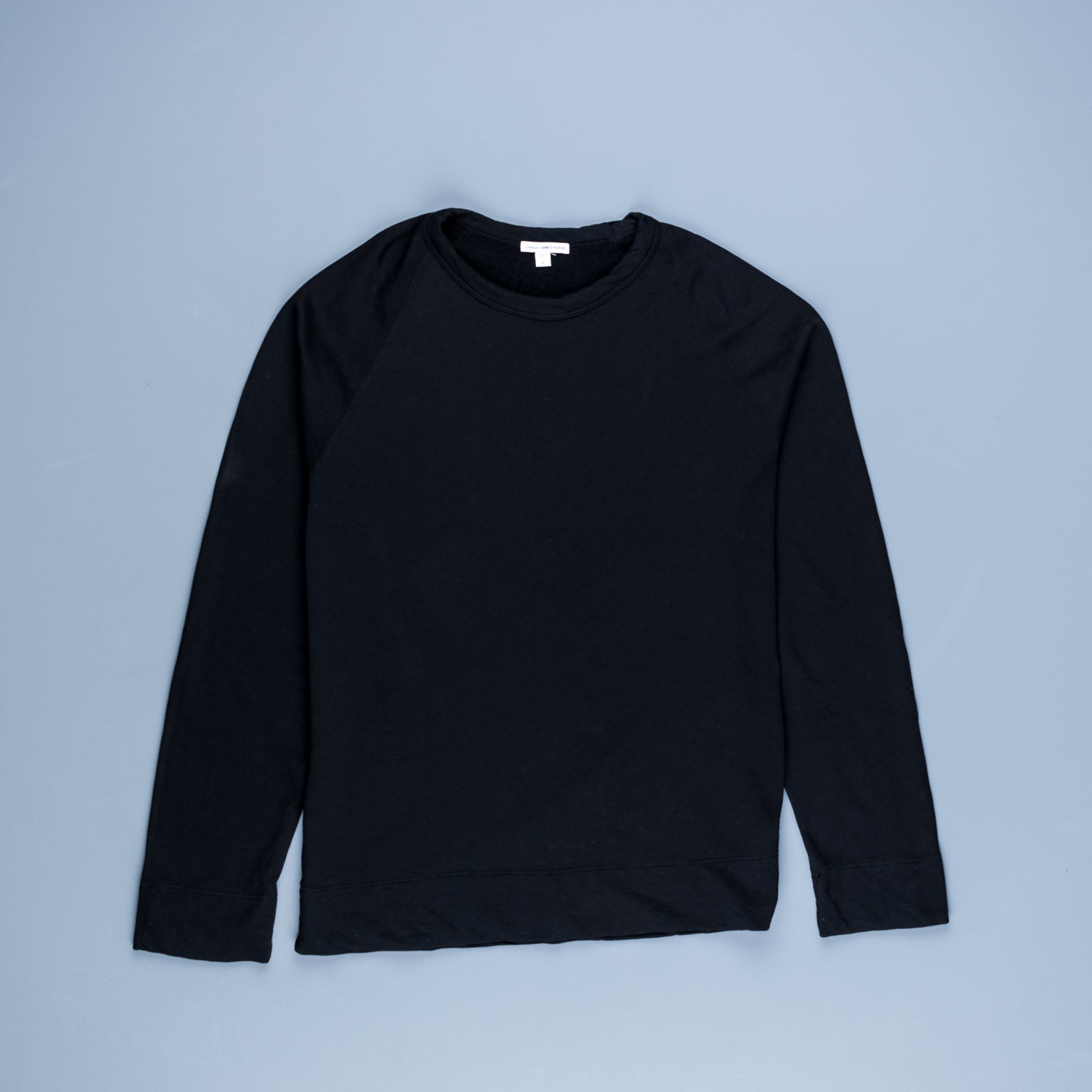 James Perse Vintage Fleece raglan pullover black