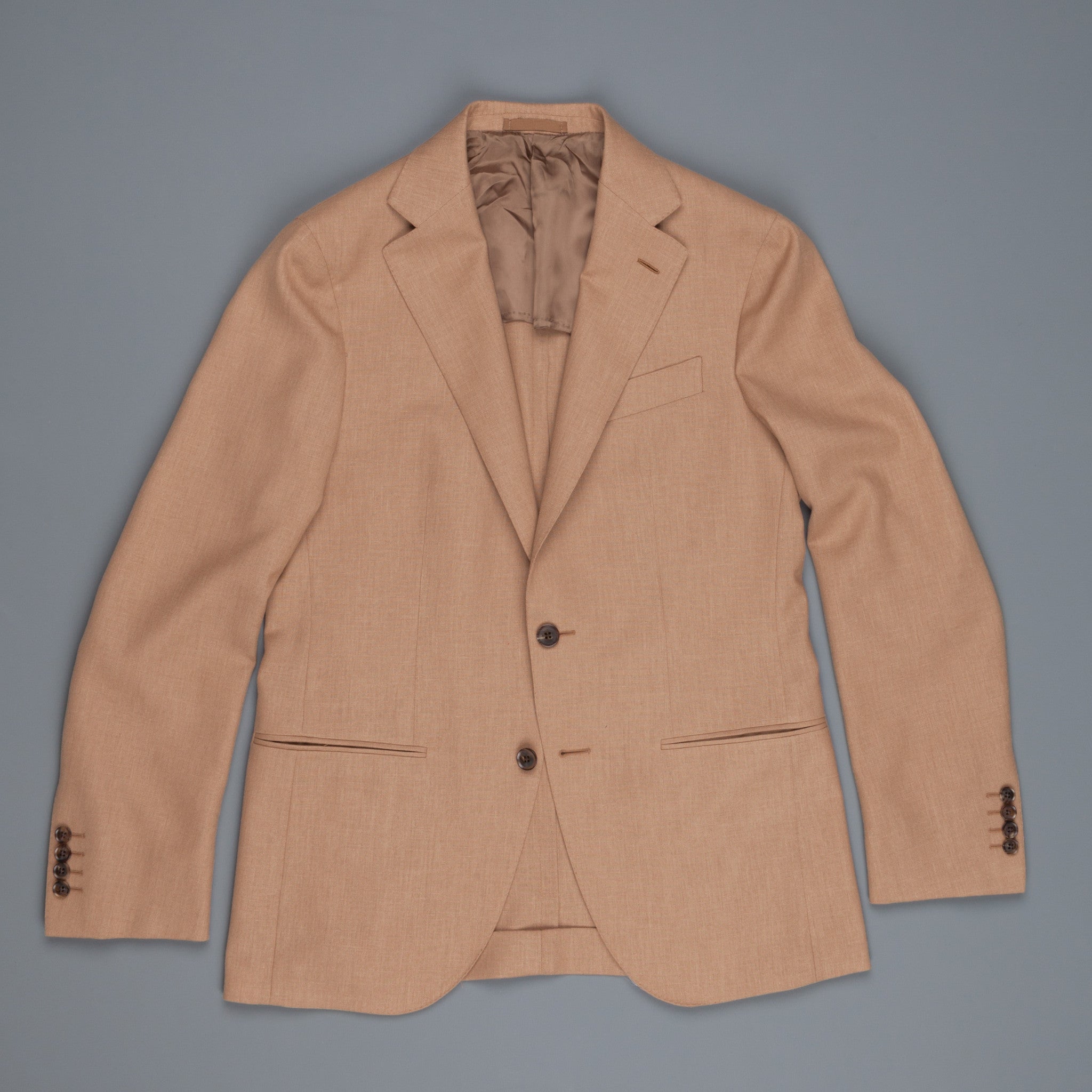 Caruso Aida Suit Gobi Gold Camel Hair Beige