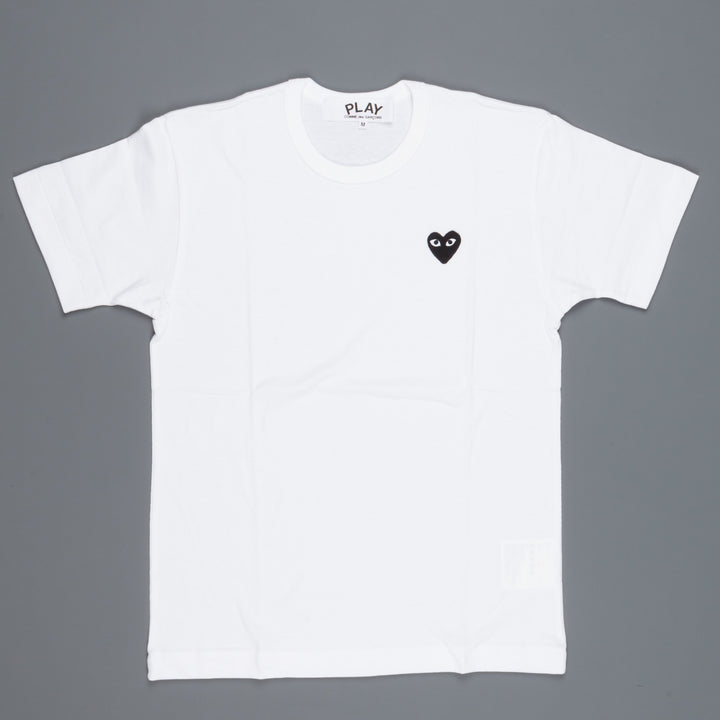 comme des garcons white tee