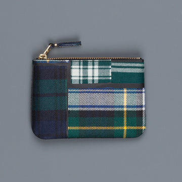 Comme des Garçons Tartan Patchwork Zip Wallet - Red – Maiden Noir