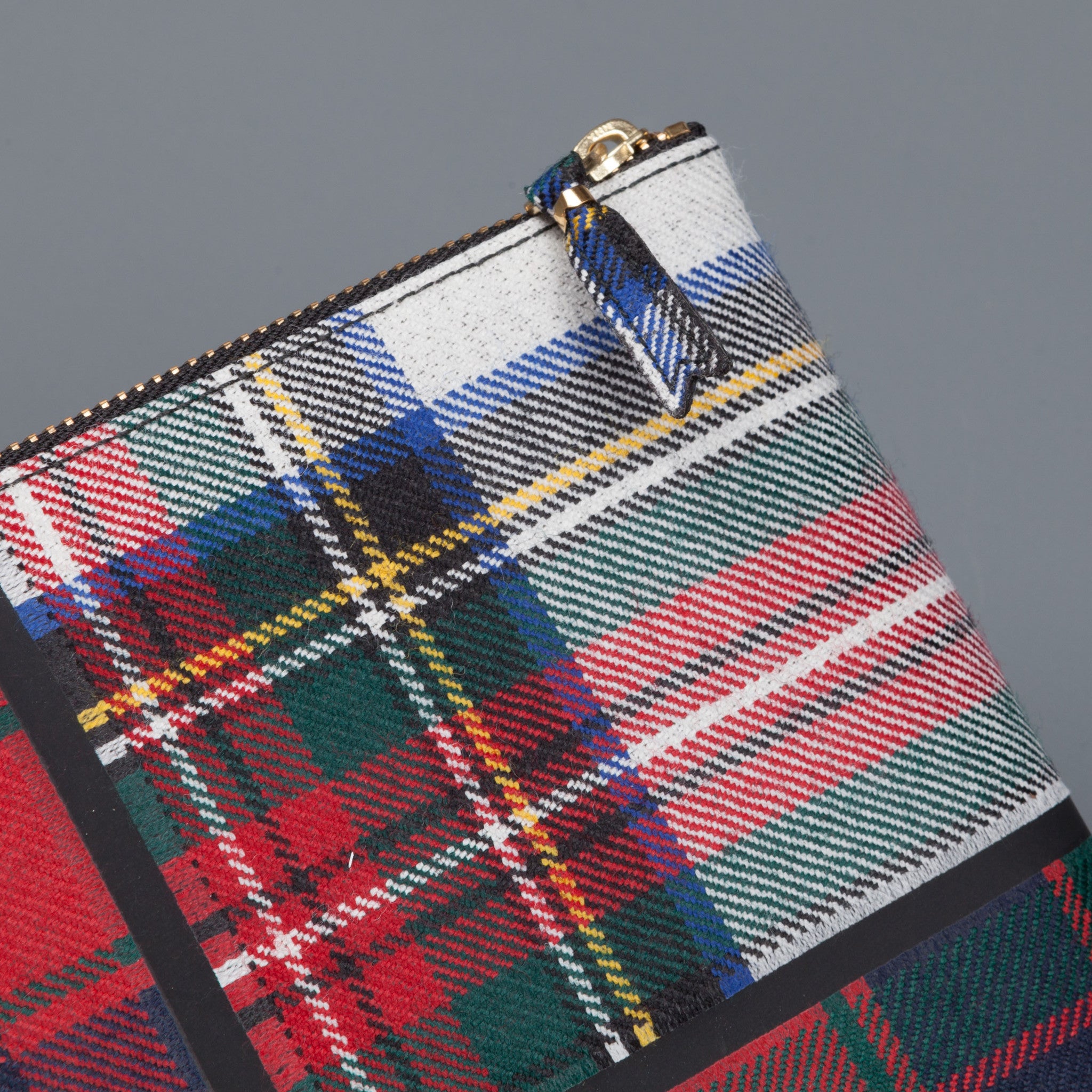 Comme des Garçons Wallet envelop Tartan Red