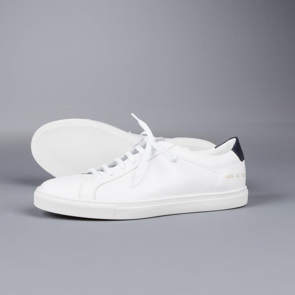 Common Projects Achilles Retro low White navy - Frans Boone Store