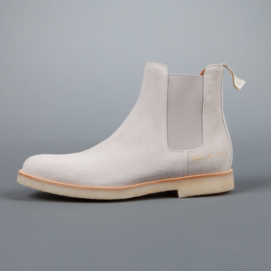 grey suede chelsea boots