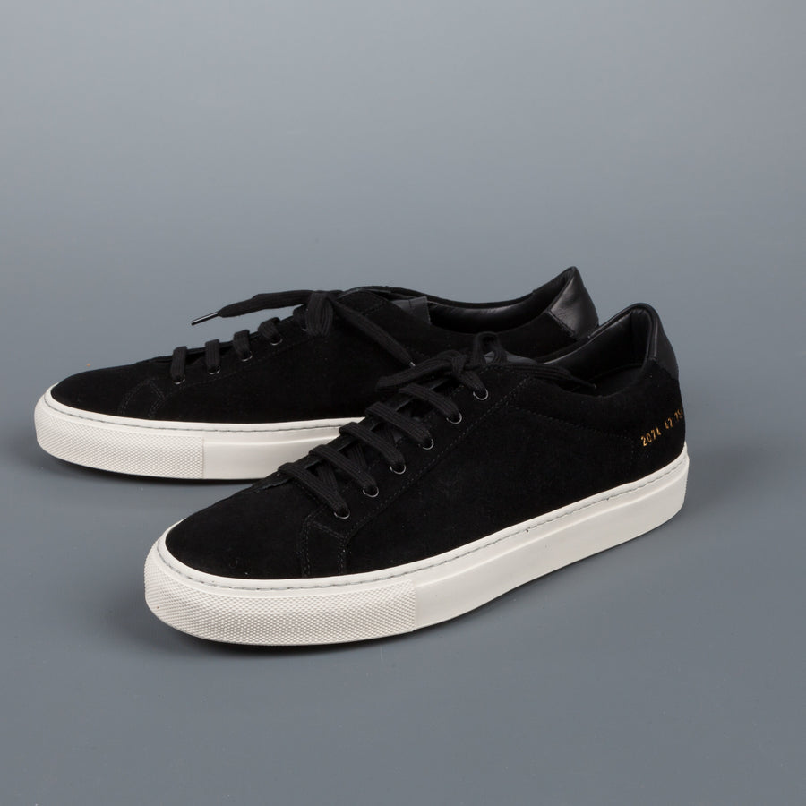 mens black common projects