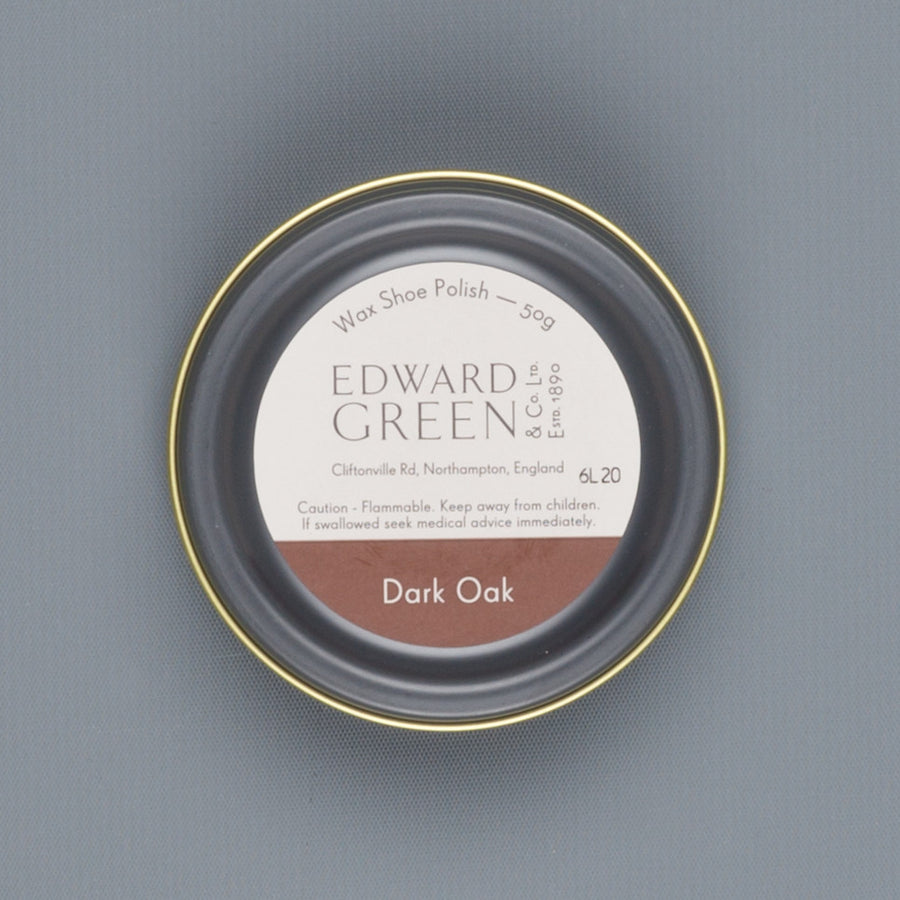 dark green shoe polish