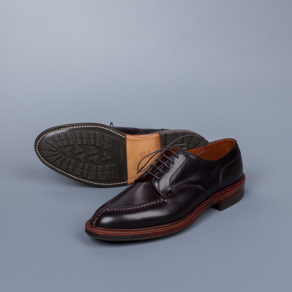 Alden Norwegian Split Toe Blucher on Commando Sole #8 cordovan