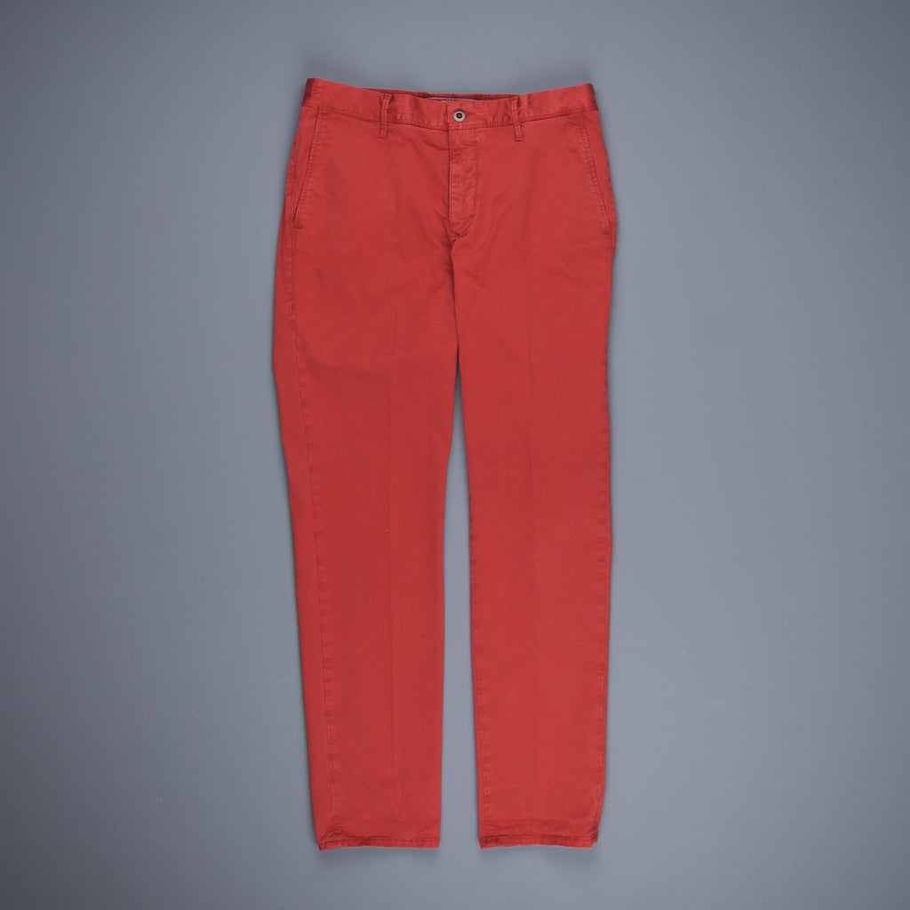 Incotex Slacks Model 106 Rosso