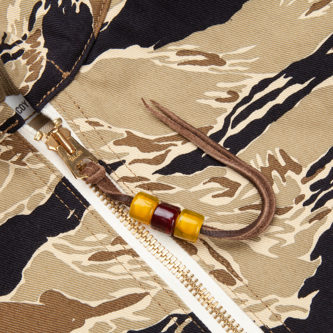 The Real McCoy's Tiger Camouflage Parka Gold tone