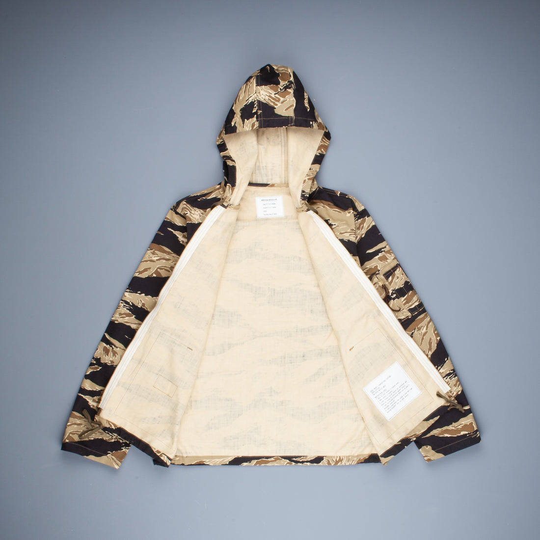 The Real McCoy's Tiger Camouflage Parka Gold tone