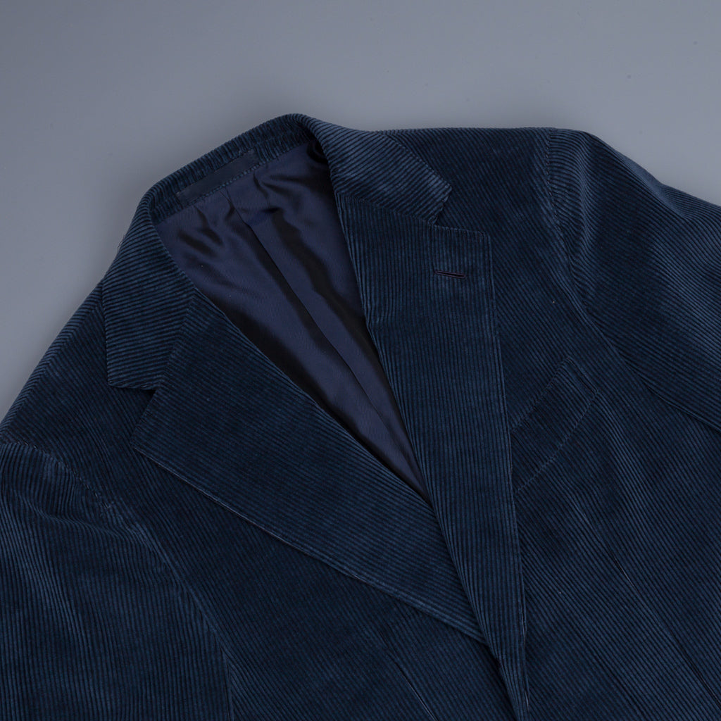 Caruso Aida Cashco Corduroy Jacket Blu