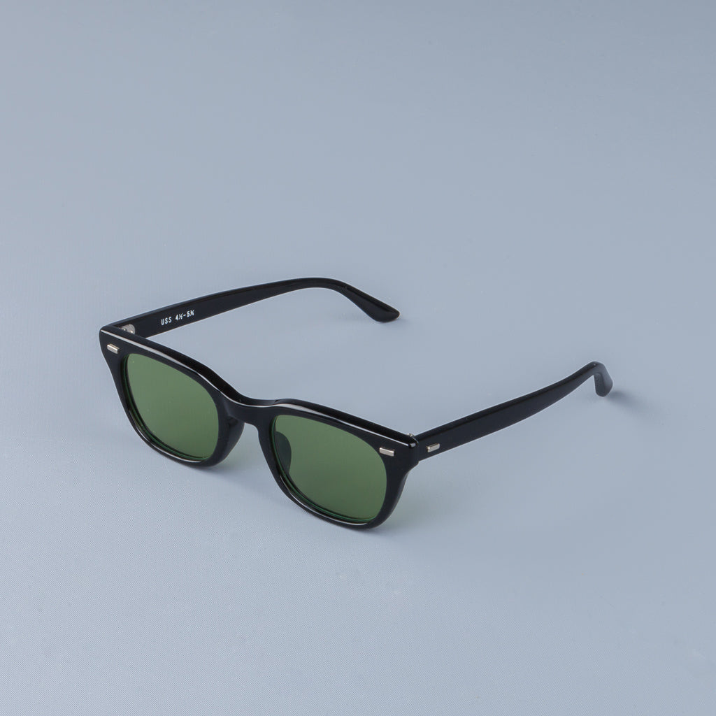 The Real McCoy´s USS Celluloid Frame Sunglasses green