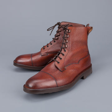 Edward Green Galway in Rosewood Country Calf grain leather last 82