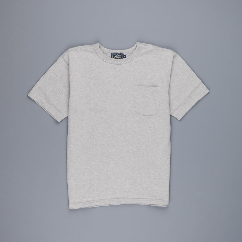 Studio D'Artisan Suvin Gold 9916 Loopwheel Tee Grey