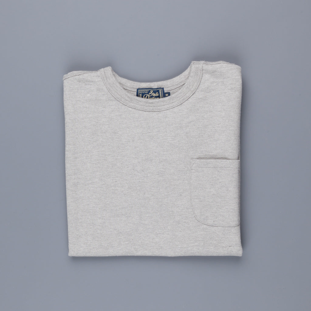 Studio D'Artisan Suvin Gold 9916 Loopwheel Tee Grey