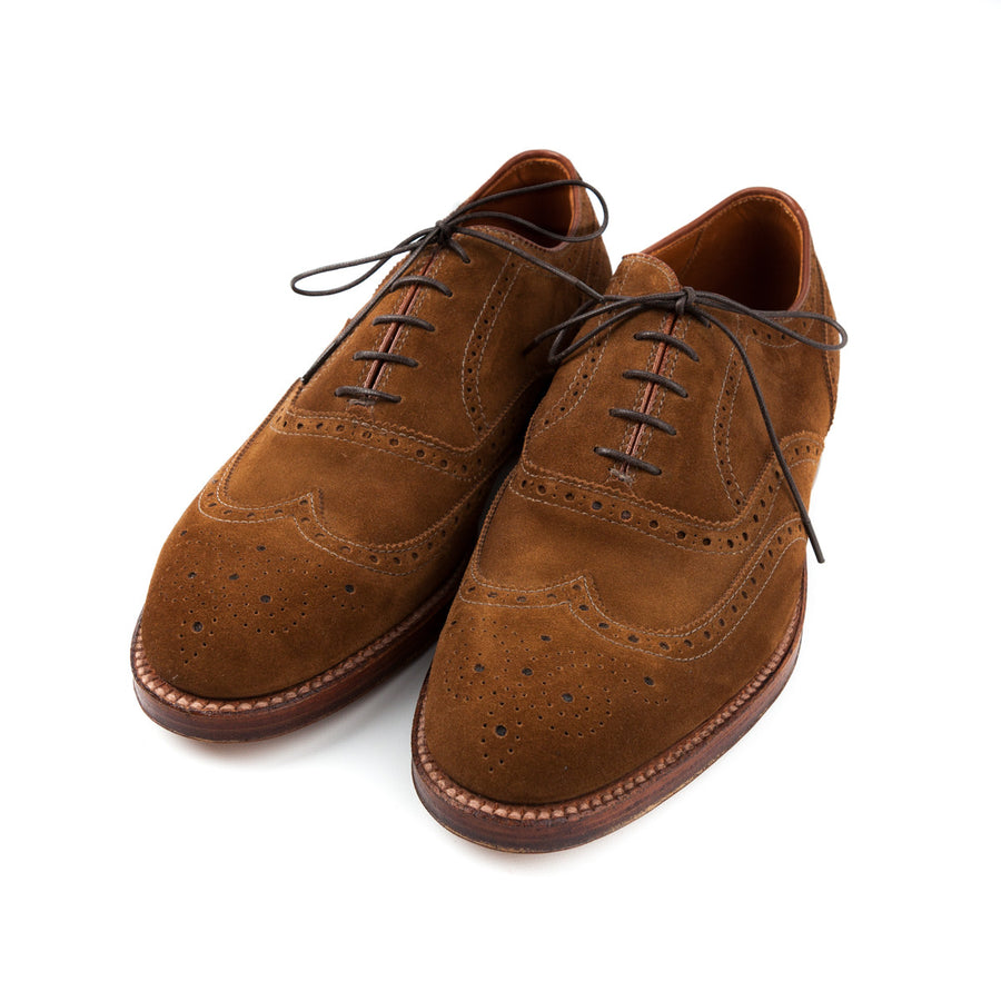 suede wingtip oxfords