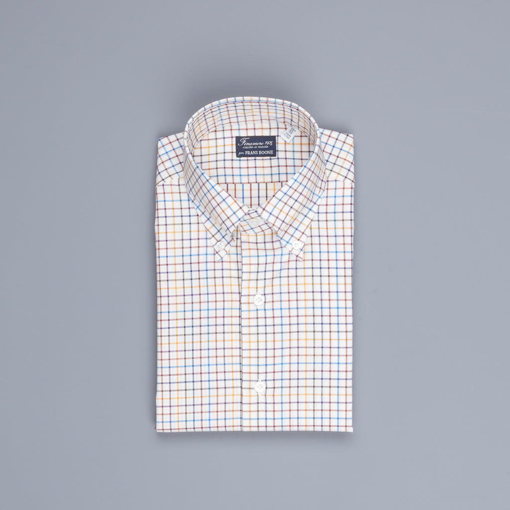 Finamore Milano Shirt Collo Lucio Sette Check