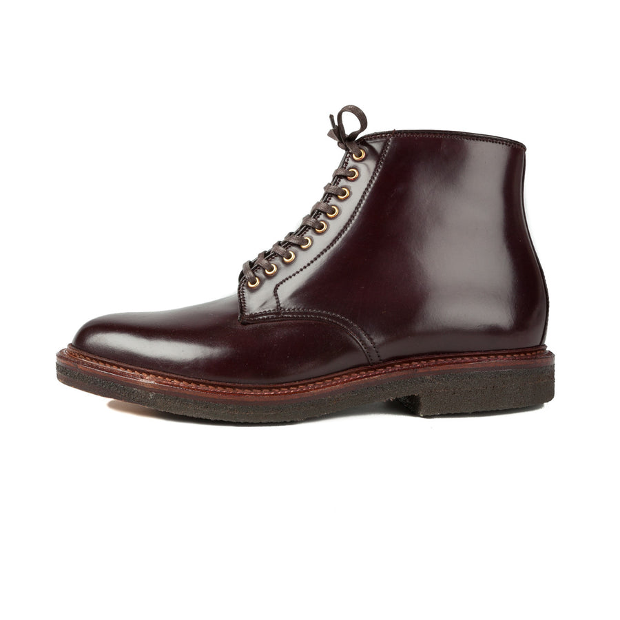 Alden x Frans Boone plain toe boots in #8 cordovan on crepe – Frans ...