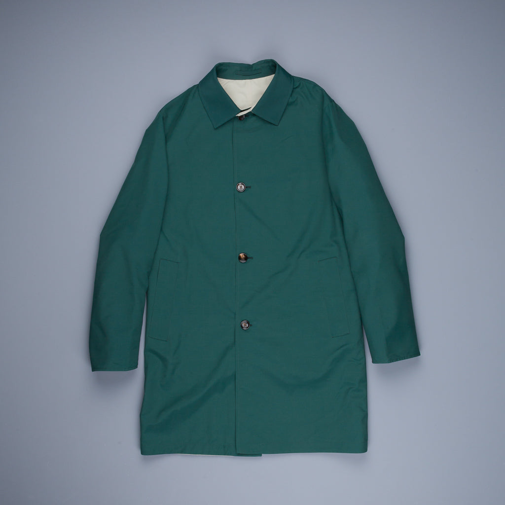 Kired Ben Reversible Coat Holly Verde - Beige Chiaro