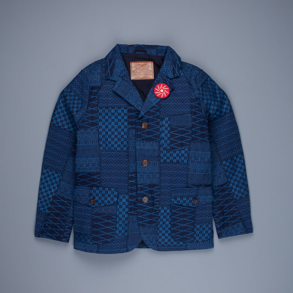 Studio D'Artisan 40th Anniversary Sashiko Patchwork Blazer