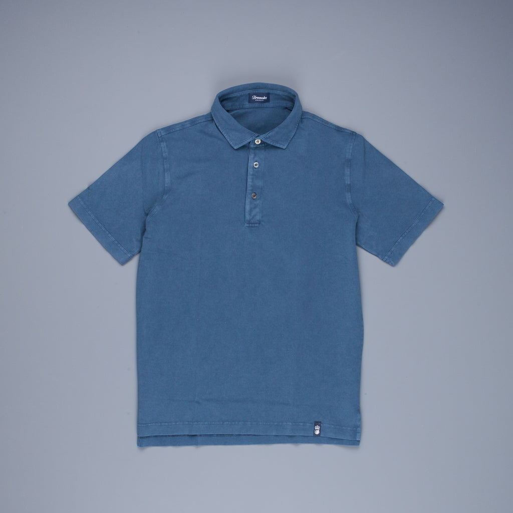 Drumohr Pique Polo Navy