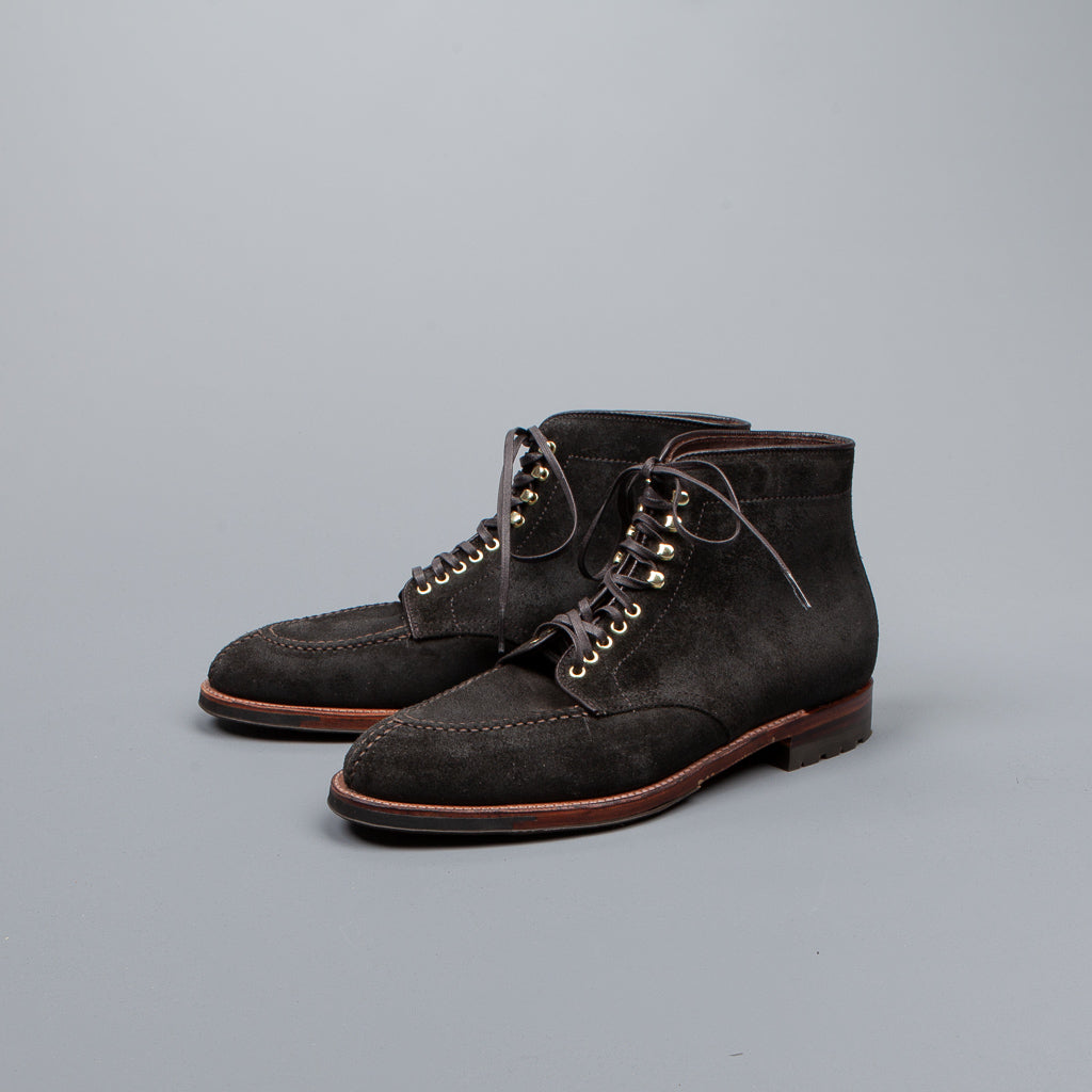 Alden Reverse Earth Chamois NST Boot on Commando Sole