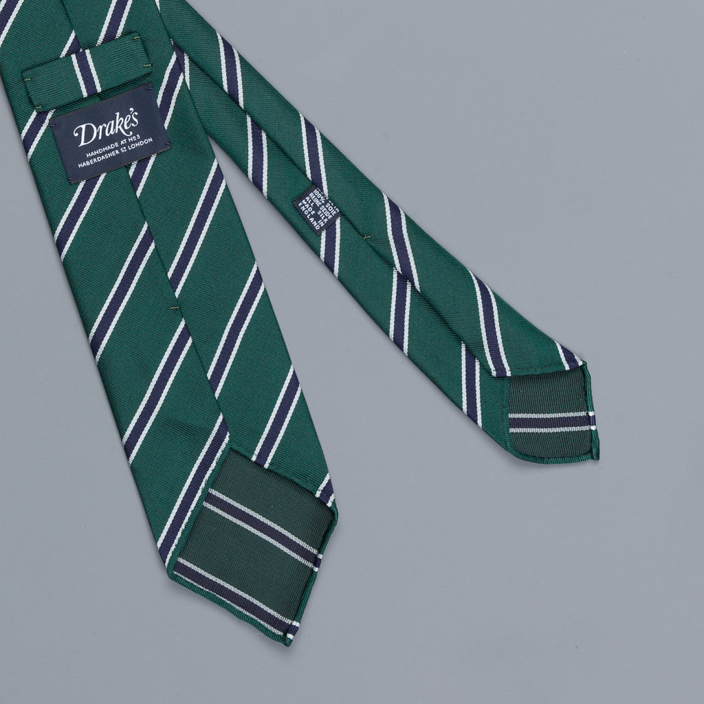 Drakes super repp Regimental tie Oxford & Cambridge Golf Society