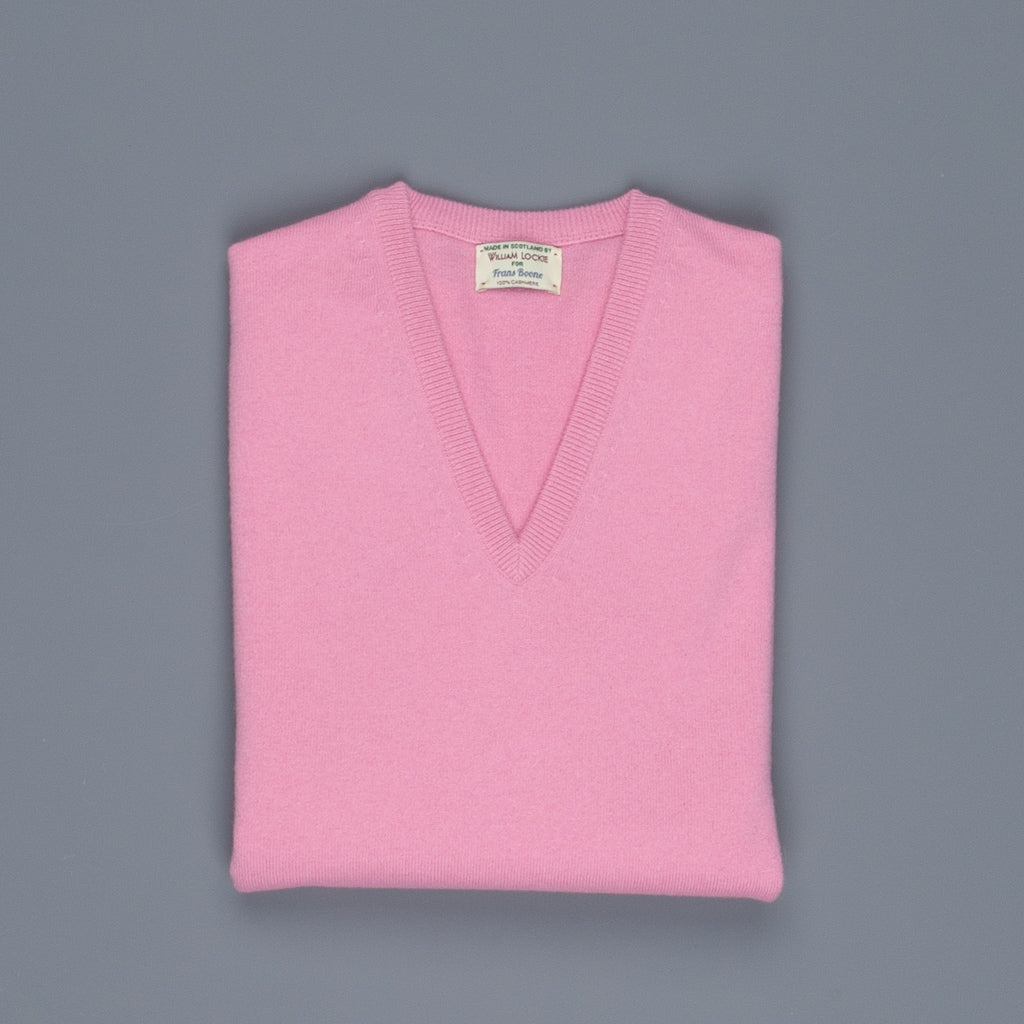 William Lockie Oxton Cashmere V-Neck Mhairi