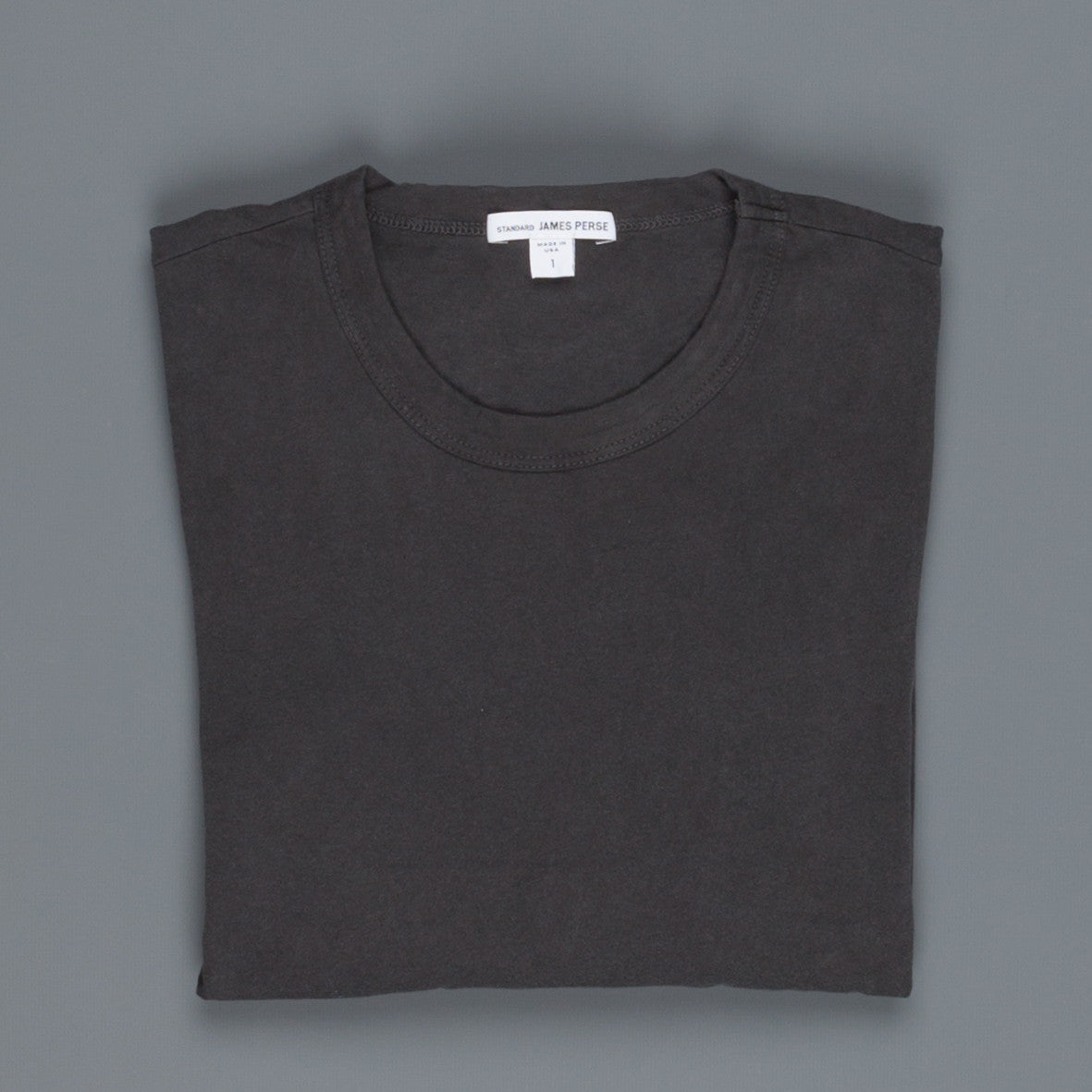 James Perse long sleeve crew neck Carbon