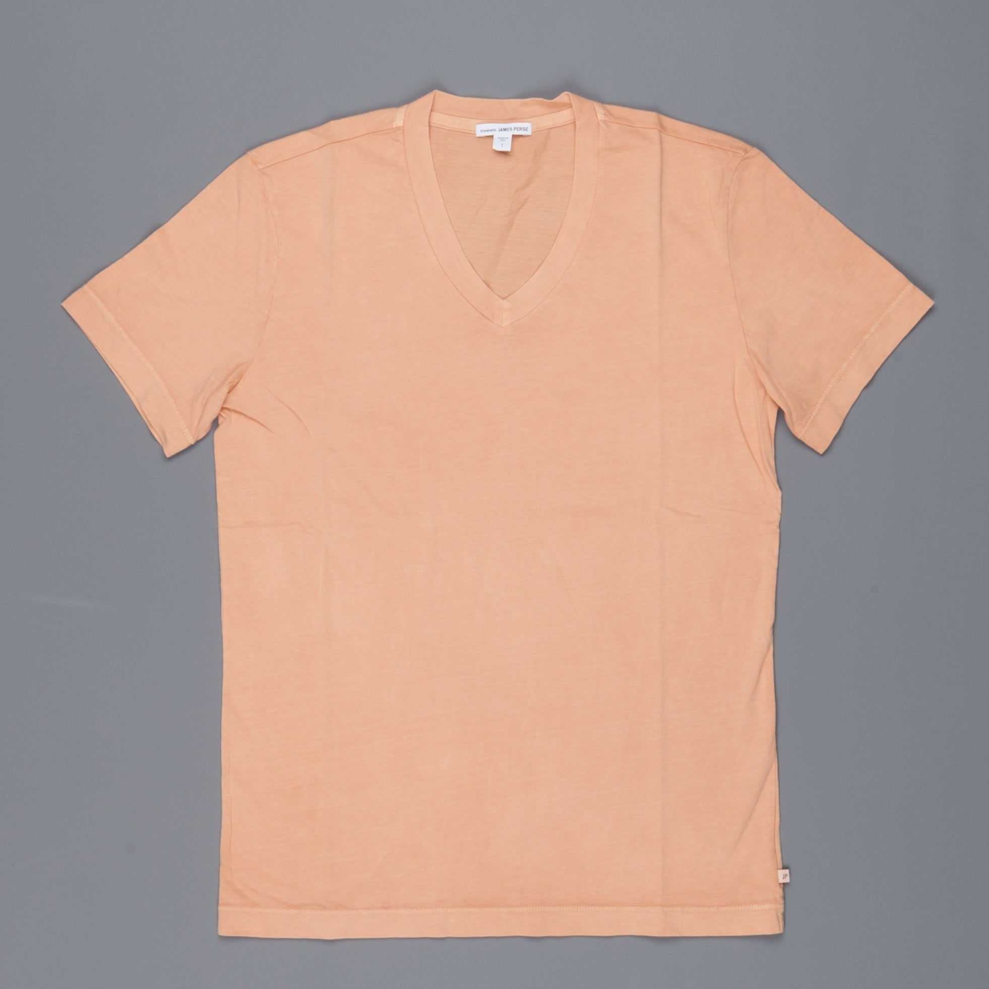 James Perse V neck Tee Squash Pigment