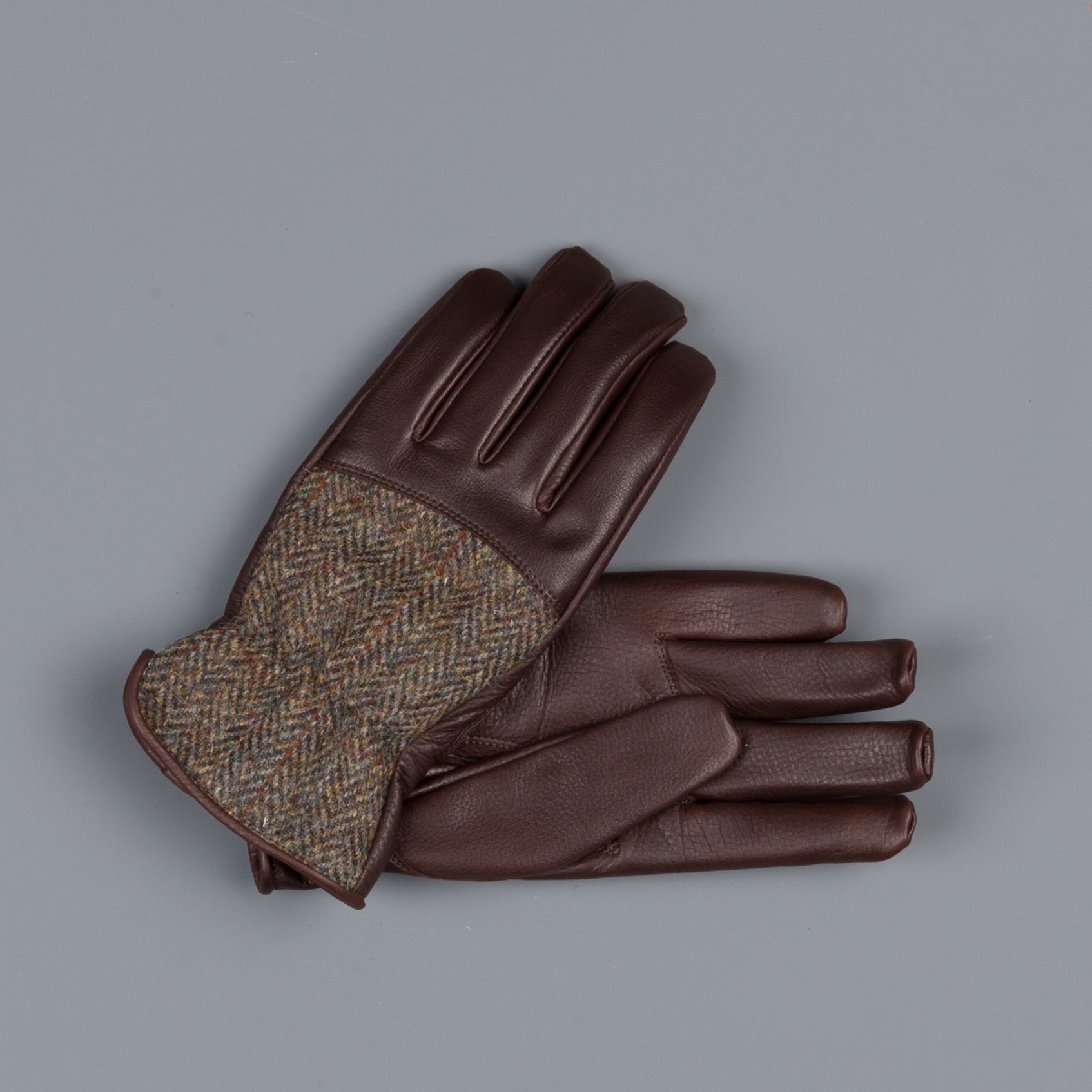 Orgueil leather gloves OR-7108 Brown