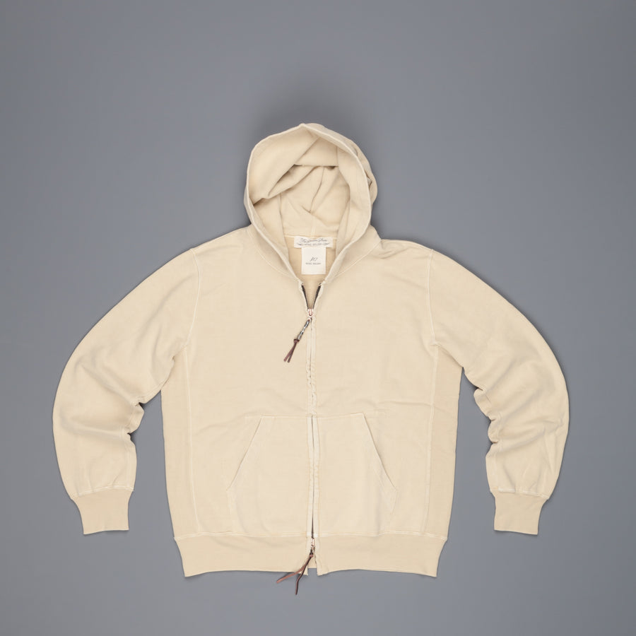 beige fleece hoodie