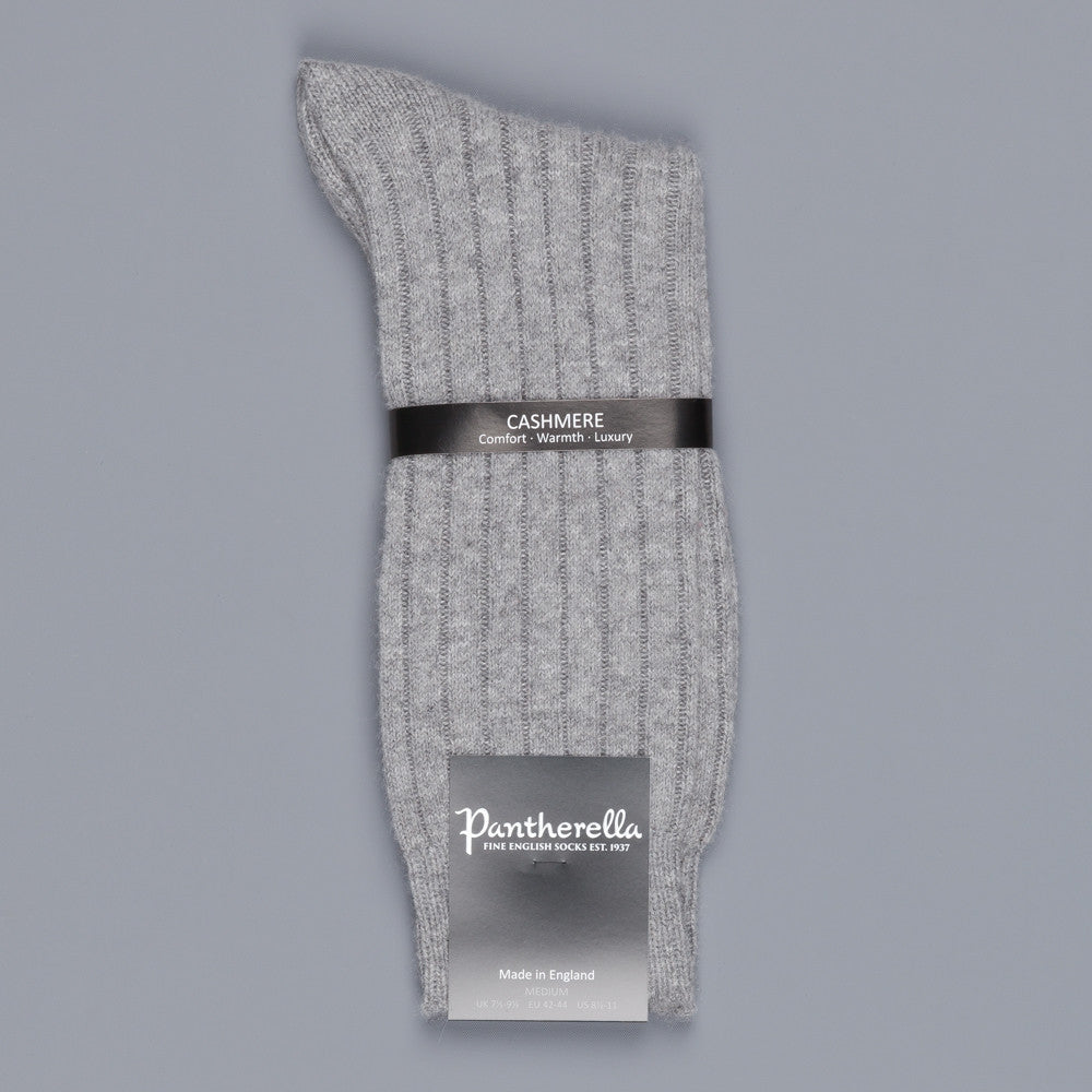 Pantherella Cashmere Waddington Flannel Grey