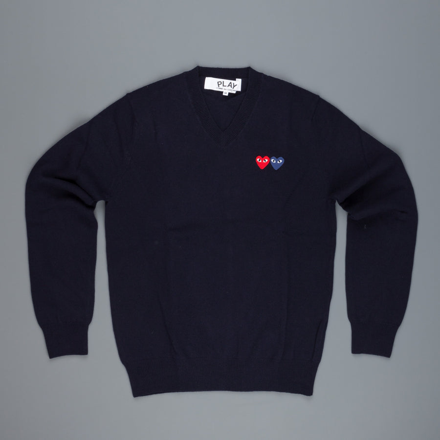 converse heart sweater