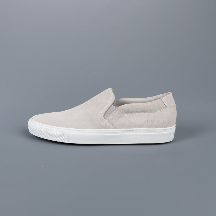 common projects gray suede