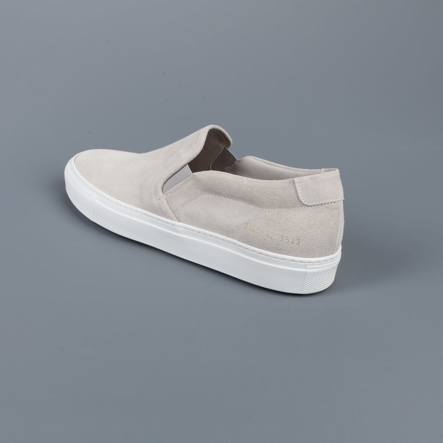 Common Projects Slip on in Suede Grey 