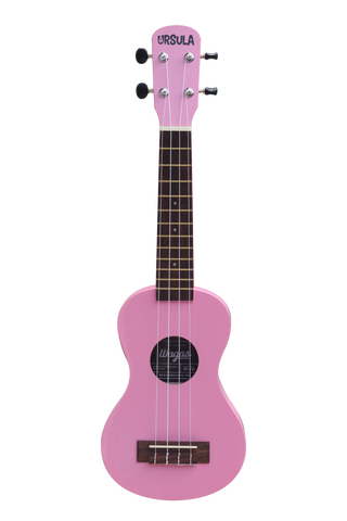 pink ursula ukulele