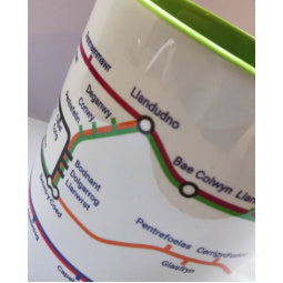 
            
                Load image into Gallery viewer, Snowdonia Train Line Mug
            
        